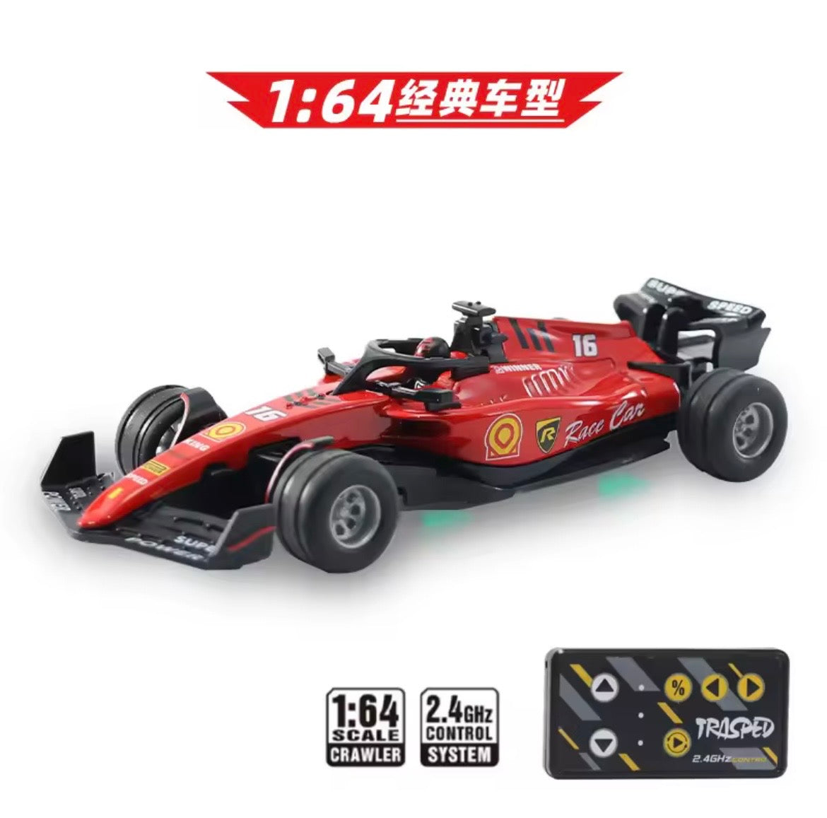 🔥🏎️ RC MINI FÓRMULA 1