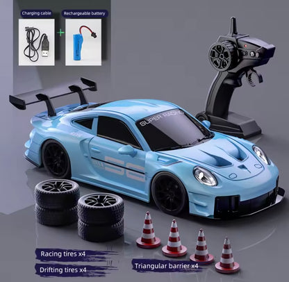Porsche GT3RS Y TESLA 4WD COMPETICIÓN