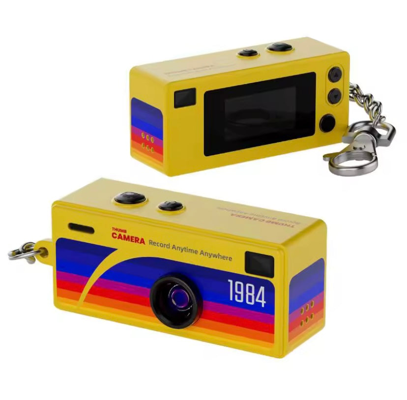 Mini Cámara Retro Llavero HD 1080P