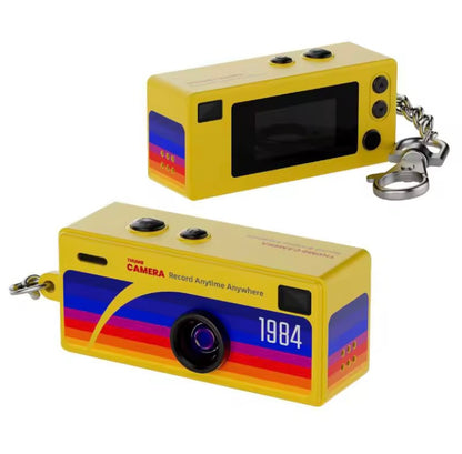 Mini Cámara Retro Llavero HD 1080P