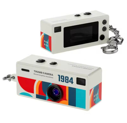 Mini Cámara Retro Llavero HD 1080P