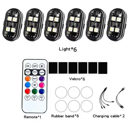 Luces LED Estroboscópicas RGB