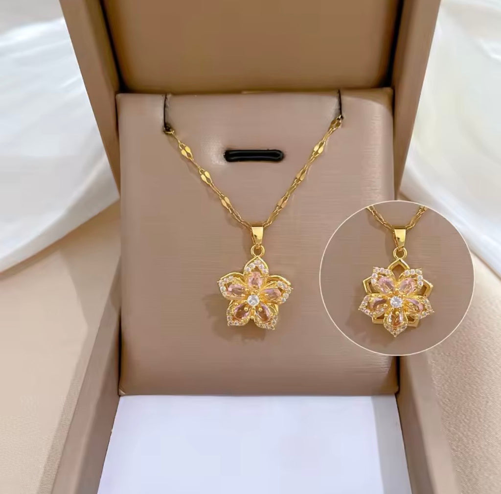 COLLAR RAPUNZEL DE CRISTAL 🌸✨