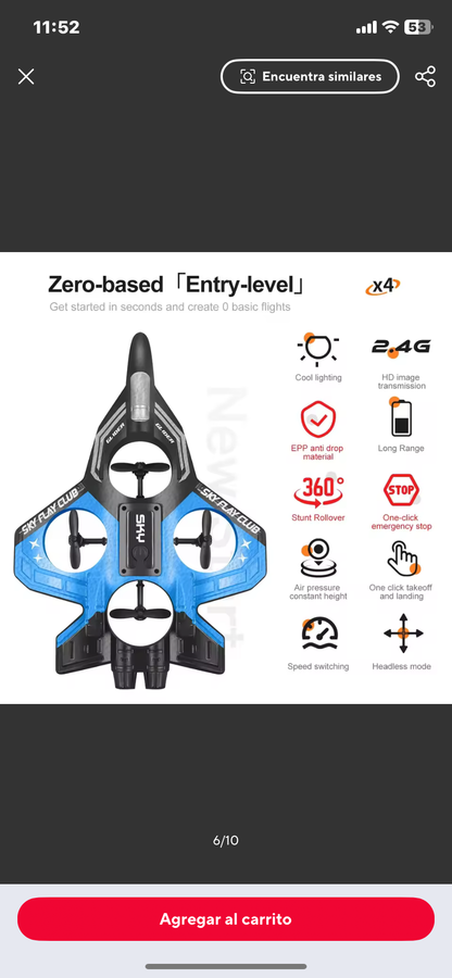 Dron Rc YP3 Glider