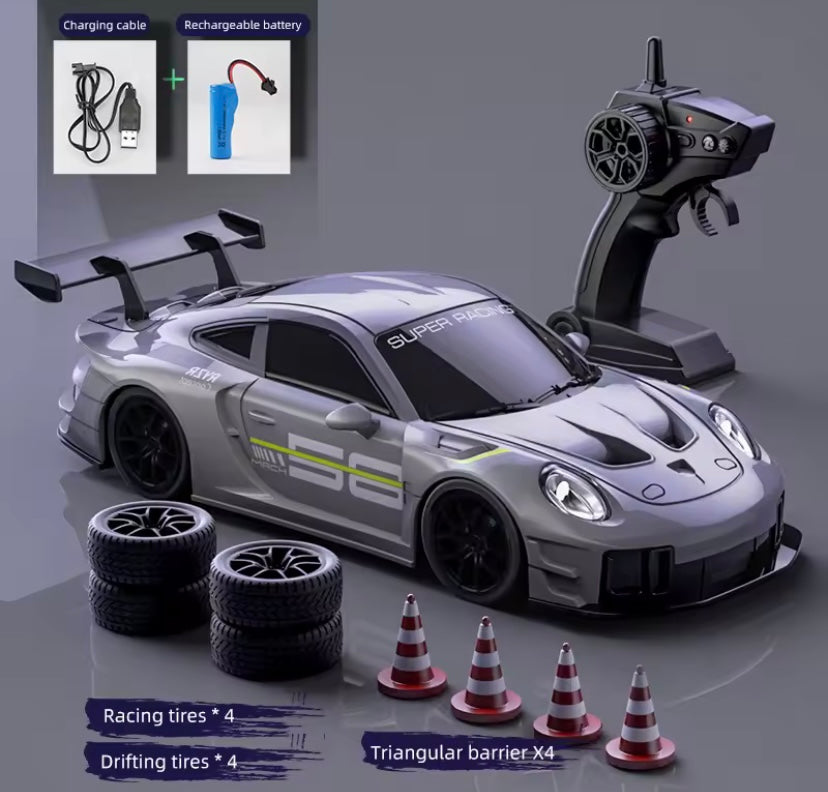 Porsche GT3RS Y TESLA 4WD COMPETICIÓN