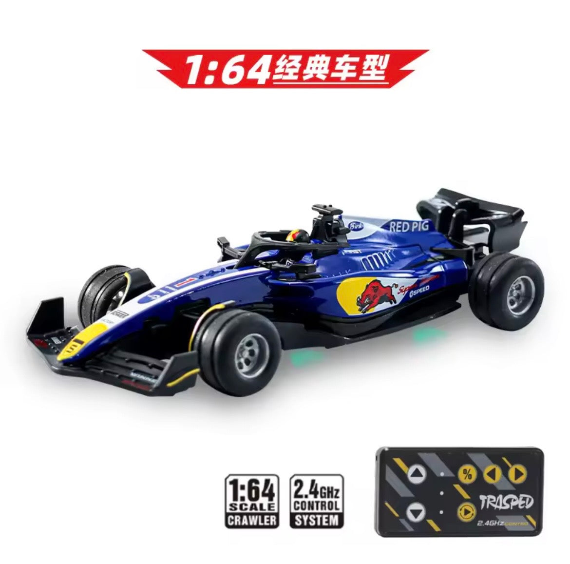 🔥🏎️ RC MINI FÓRMULA 1