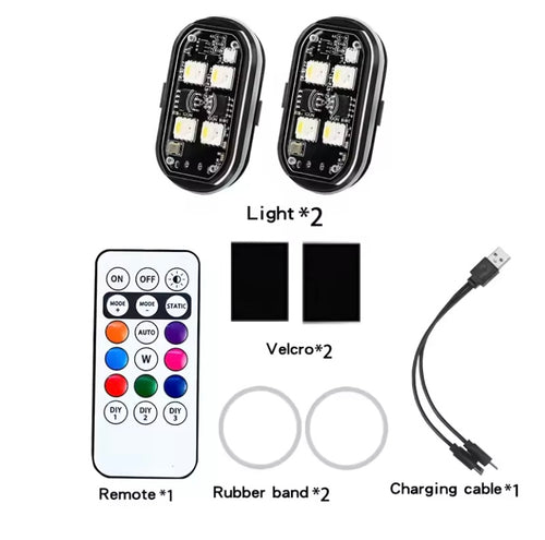 Luces LED Estroboscópicas RGB