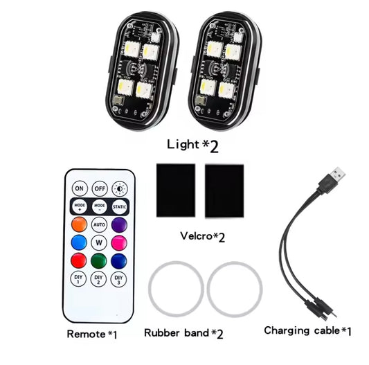 Luces LED Estroboscópicas RGB