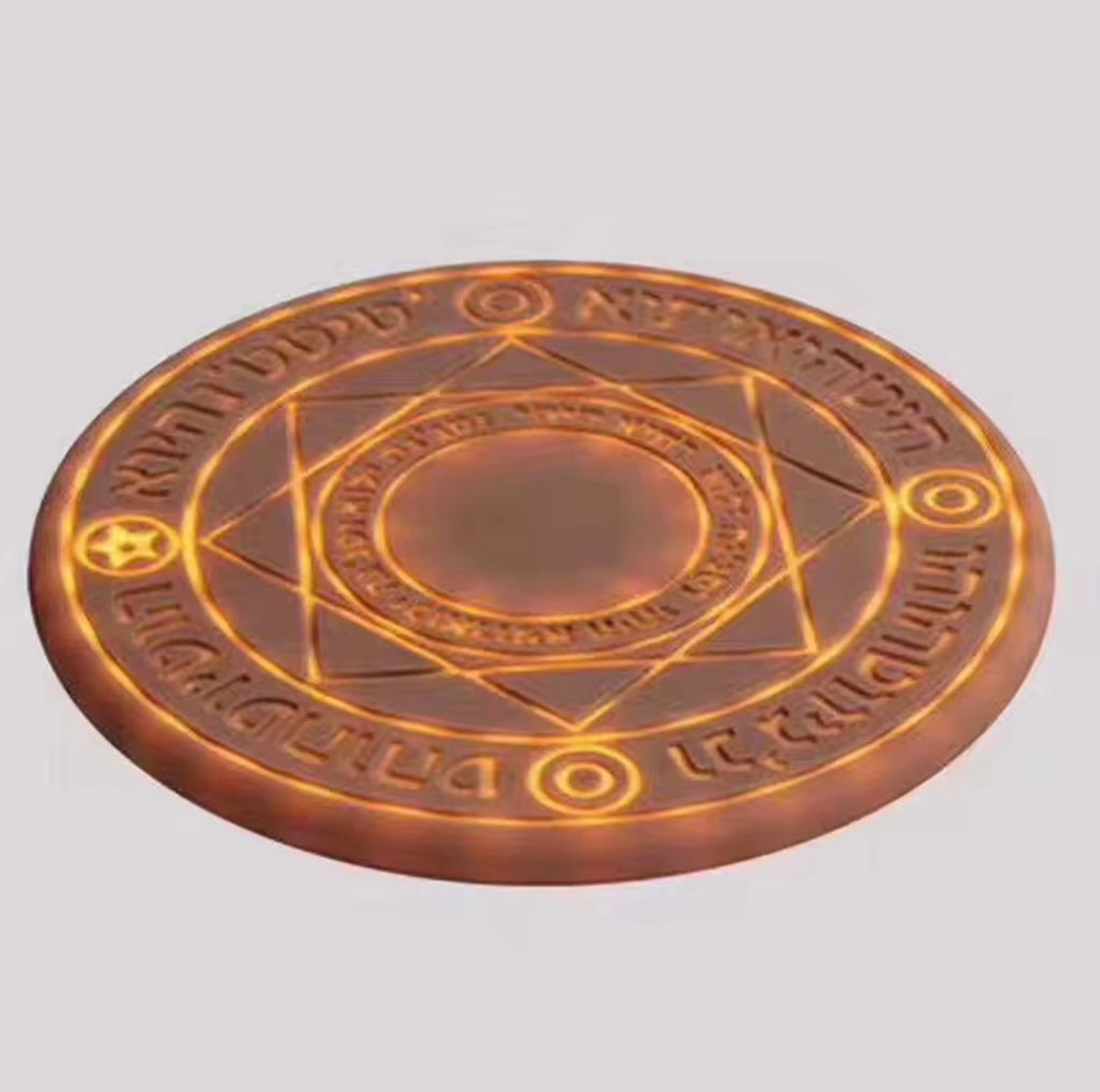 Cargador Inalámbrico Círculo Mágico LED 2025📱