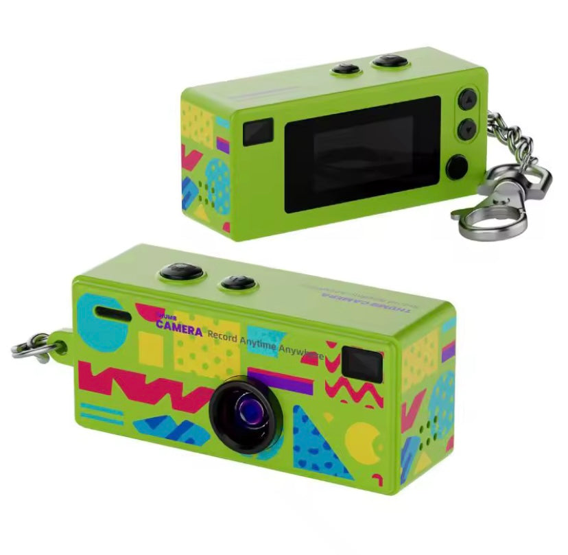 Mini Cámara Retro Llavero HD 1080P