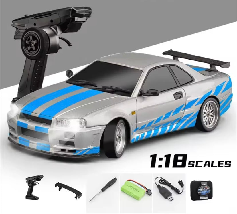 Nissan Skyline GTR R34 RC Drift