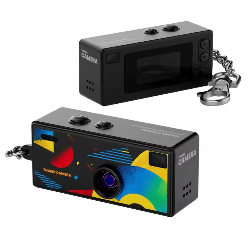 Mini Cámara Retro Llavero HD 1080P