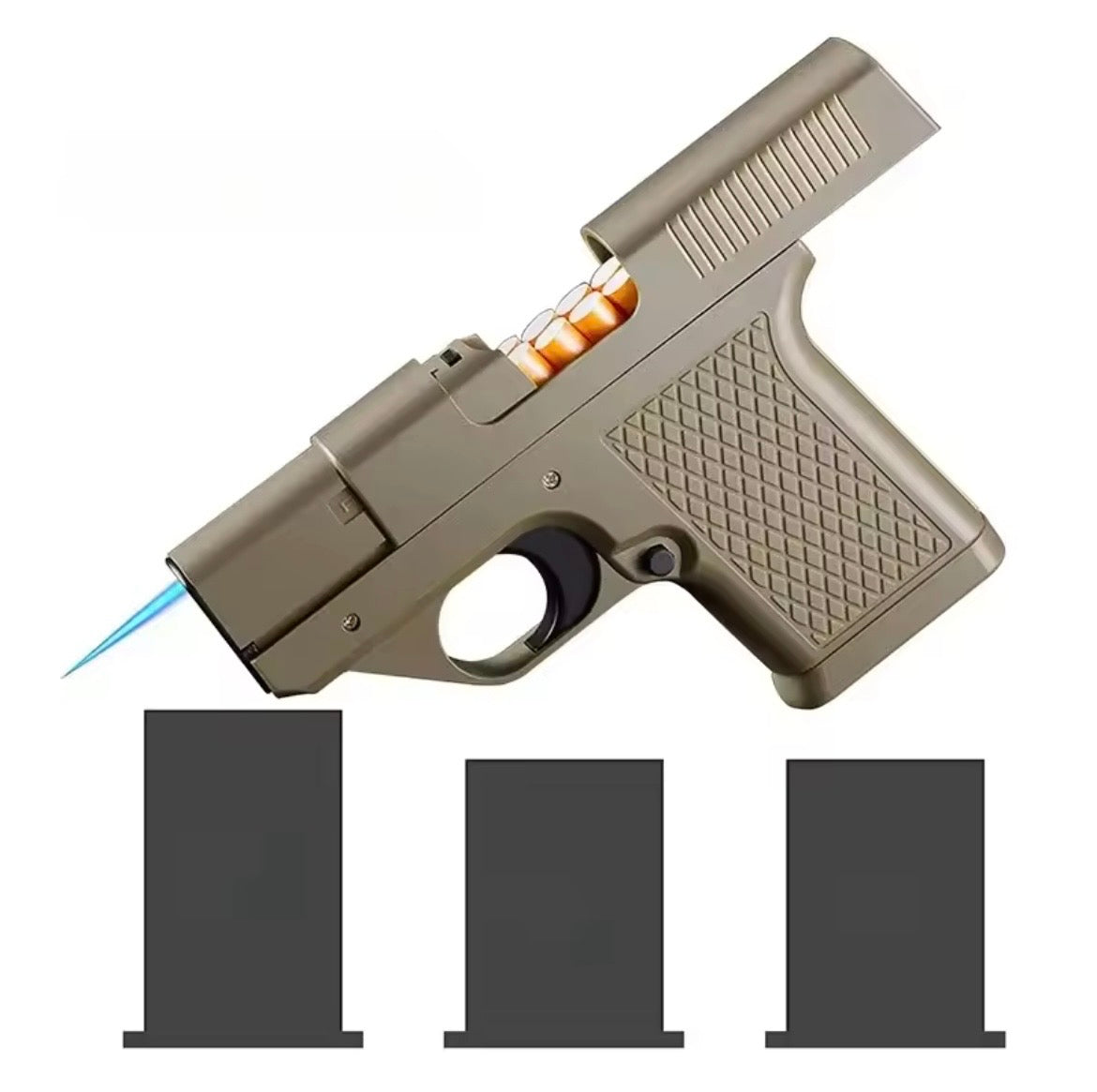 Soplete Pistola porta Cigarrillos 🚬 🔫