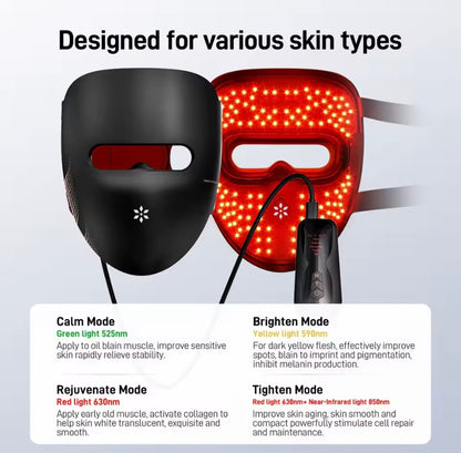 Máscara facial tratamiento dermatológico