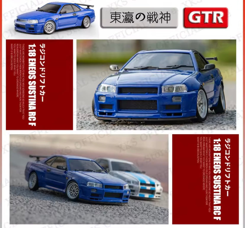 Nissan Skyline GTR R34 RC Drift